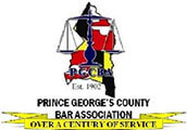 Logo Recognizing Clark & Steinhorn, LLC's affiliation with Prince George's County Bar Association