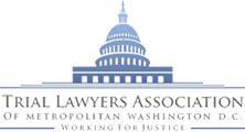 Logo Recognizing Clark & Steinhorn, LLC's affiliation with Trial Lawyers Association of D.C.